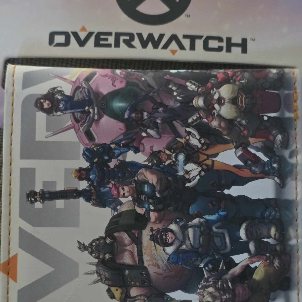 New Overwatch Line Up Mens Wallet Blizzard Product Jinx.  BRAND NEW WITH TAGS...